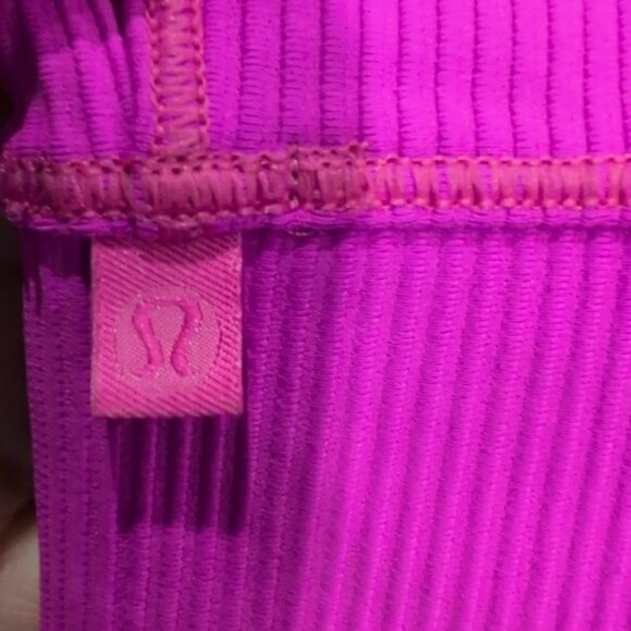 Lululemon Power Pivot Tank Top *Rib Sonic Pink - Picture 8 of 9